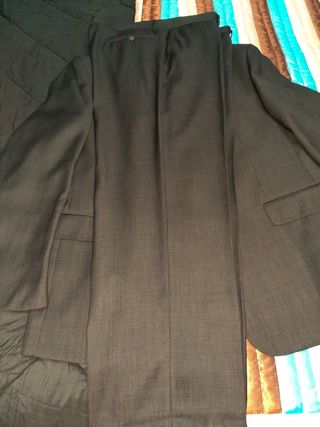 Traje de hombre talla 60 negro