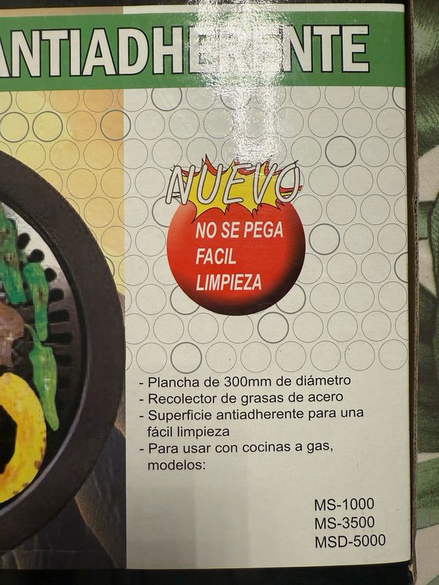 Plancha Antiadherente BUTSIR 300mm