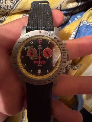 Reloj Pirelli Cronógrafo Titanio Negro