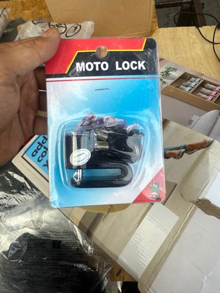 Candado Antirrobo Moto Disco