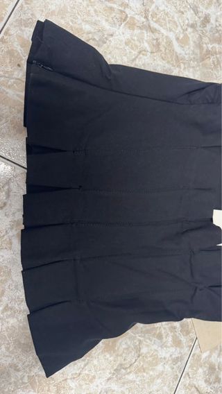 Top palabra de honor Zara negro M