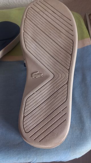 Chanclas Lacoste Azul