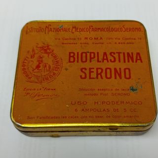 Caja de medicinas antiguas