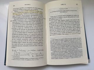 Aristóteles Metafísica Biblioteca clásica Gredos