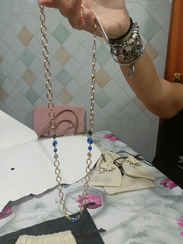 Collana MyaAccessories con pietre colorateNON TRAT