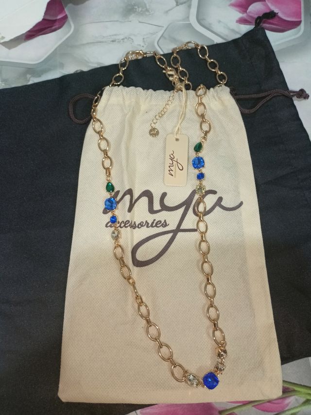 Collana MyaAccessories con pietre colorateNON TRAT