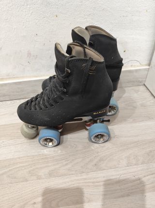 Patines artísticos Rondo Edea piel negros