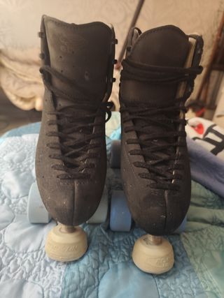 Patines artísticos Rondo Edea piel negros