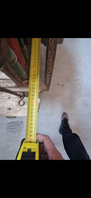 Carro antiguo de mulas o burro Muy bien conservado