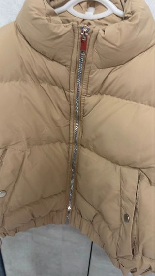 Cazadora Plumas Nude Missguided Talla L