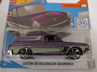 Hot Wheels Custom '69 Volkswagen Squareback Roxo