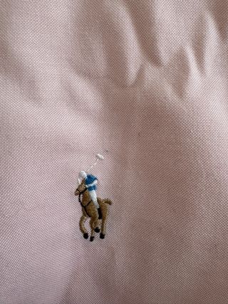 Camisa entallada Polo Ralph Lauren Rosa Talla M