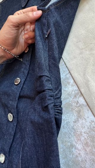 Vestido Denim Zara Talla S