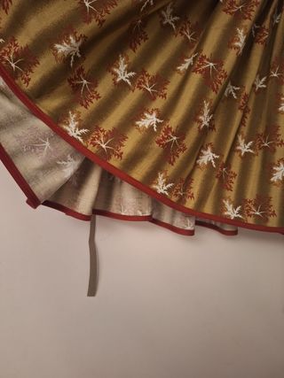 Falda y delantal baturra niña