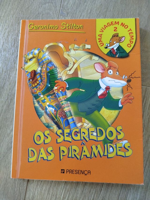 2 livros Stilton