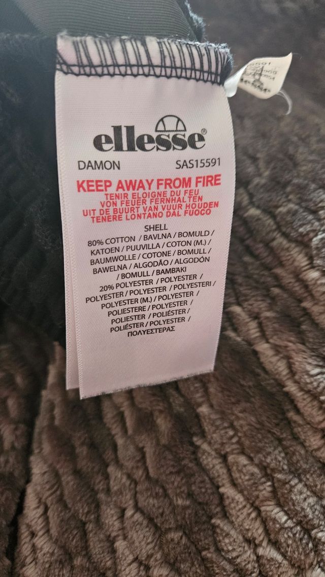 Pantalón de chándal Ellesse negro