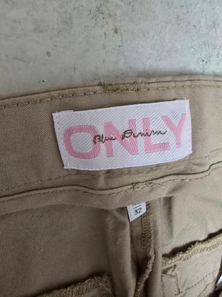 Pantalón chino beige mujer talla 42