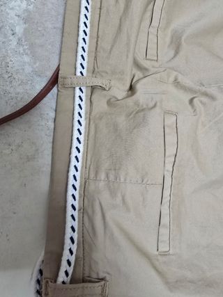 Pantalón chino beige mujer talla 42