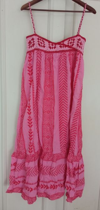 Vestido Boho Ibicenco Talla M con etiqueta 