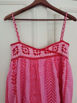 Vestido Boho Ibicenco Talla M con etiqueta 