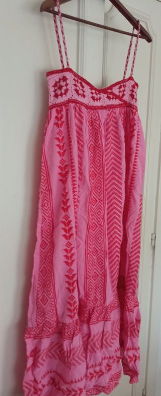 Vestido Boho Ibicenco Talla M con etiqueta 