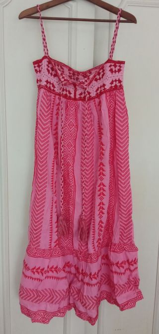 Vestido Boho Ibicenco Talla M con etiqueta 