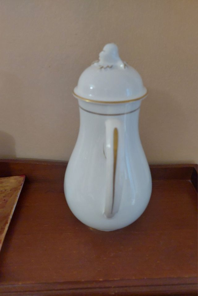 Cafetera Porcelana Royal Worcester y 7 tazas con p