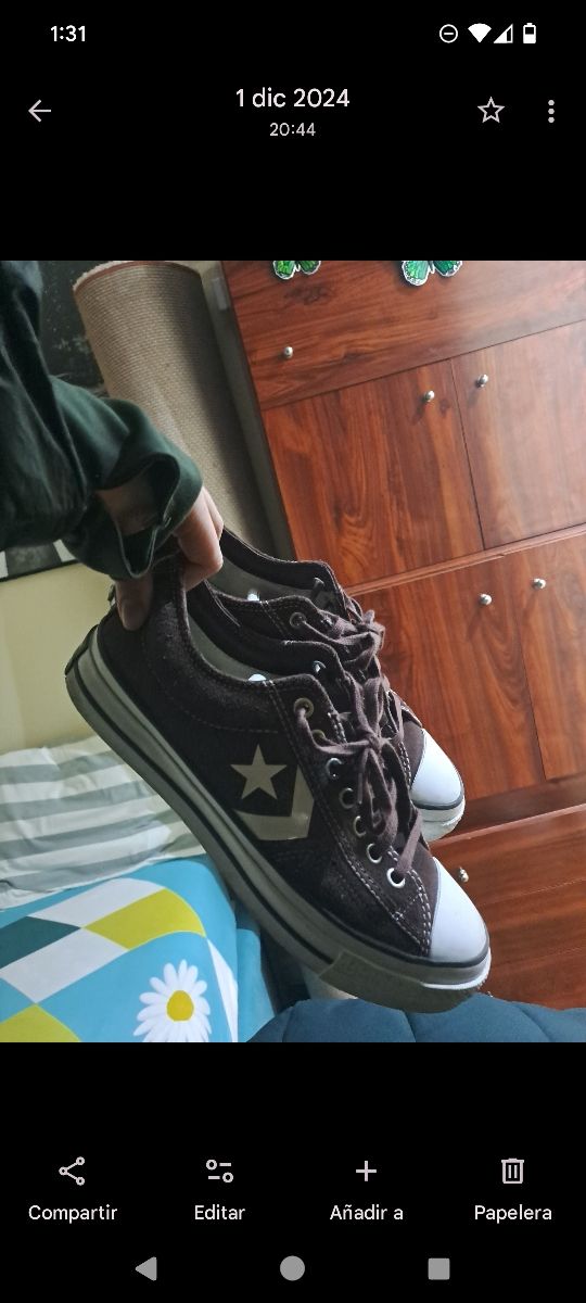 Converse All Star Marrones Talla 40