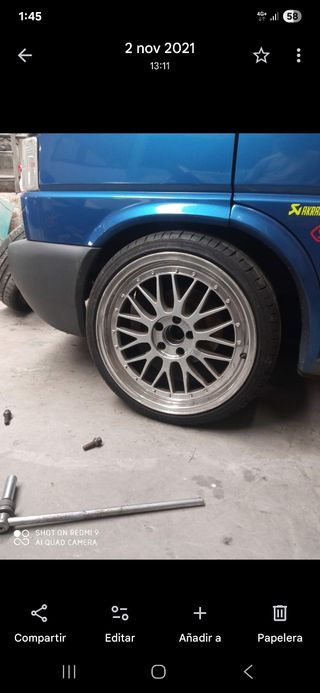 Llantas réplica BBS 19 como nuevas