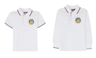 Polo Divina Infantita Blanco