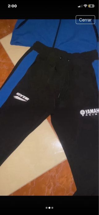 Chándal Yamaha Racing Azul