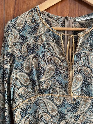 Blusa estampada cachemir