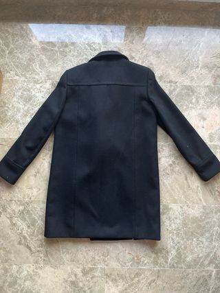 Abrigo negro MNG Suit de lana T42