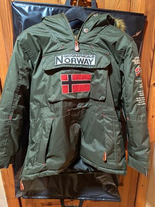 Chaqueta Geographical Norway Verde Mujer