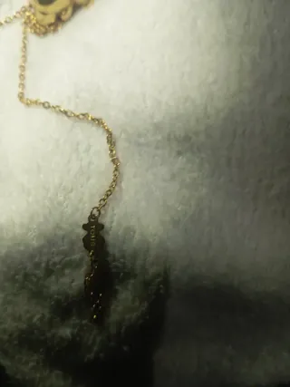 Collar Tous Oso Dorado con Circonita