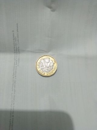 Moneda de 1 Libra Conmemorativa