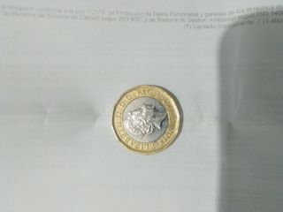 Moneda de 1 Libra Conmemorativa