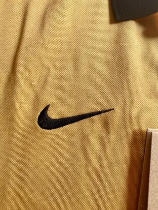 Polo Nike FC Barcelona Amarillo y Gris
