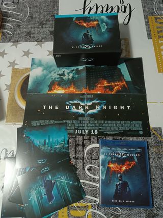 Blu-ray El Caballero Oscuro Ed. Coleccionista Prec