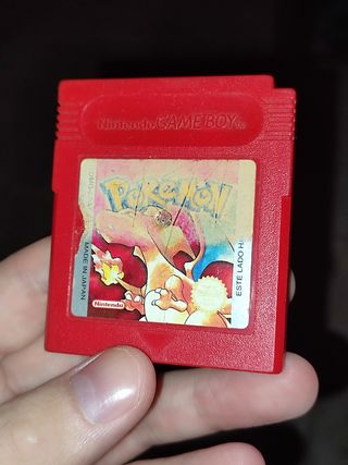 Pokémon Red Game Boy Nintendo RPG