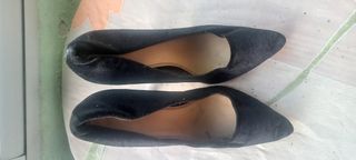 Zapatos de tacón negros talla 
tacones de fiesta ,
