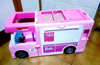 Caravana Barbie Rosa