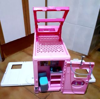 Caravana Barbie Rosa