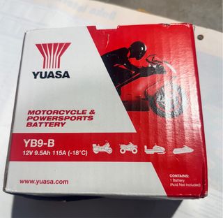 Batteria Yuasa YB9-B 9.5Ah 115A