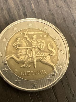 Moneda 2 euros Lituania 2015