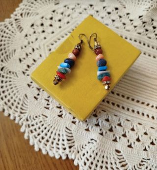 Orecchini pietre naturali multicolor