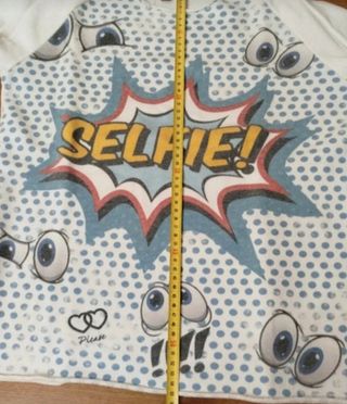 Felpa donna cotone Selfie