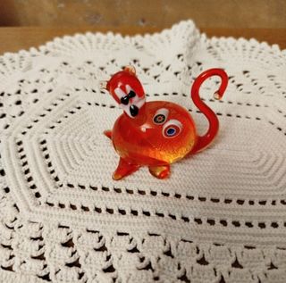 Gattino in vetro di Murano