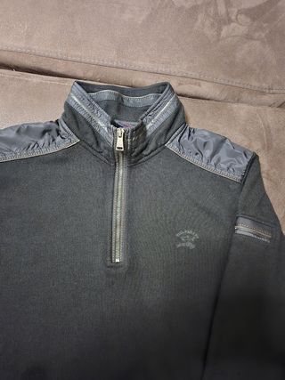 Jersey Paul & Shark Hombre Negro