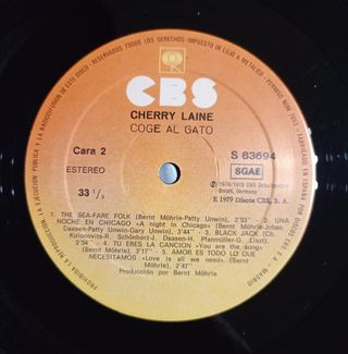 Cherry Laine Coge Al Gato S 83694 R&B Soul Vinilo